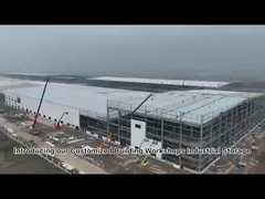 Baodu-staalconstructie magazijn