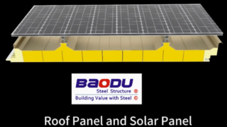Baodu sandwichpanelen en integratieoplossing voor zonnepanelen