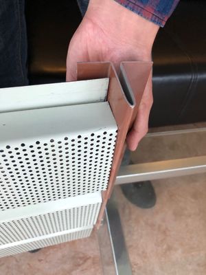 6mm Aluminum Perforated Metal Sheet 4x8 Custom