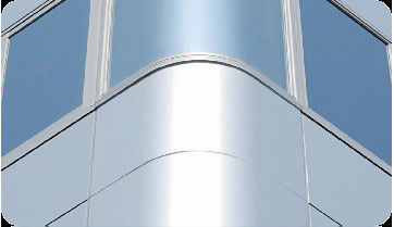 Round Sandwich Panel Corner Outside PUF Partition Panel Wall