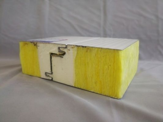 ODM Ceiling Glasswool Sandwich Panel Insulating 50mm-200mm