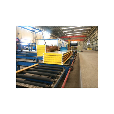 Insulated Wall Glasswool Sandwich Panel Waterproof Rustproof Soundproof