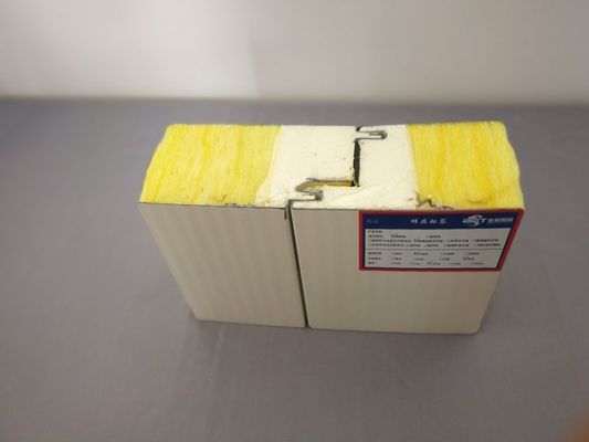 Waterproof Puf Panel Partition Sandwich Panel 50mm For Buildings Infrastructures