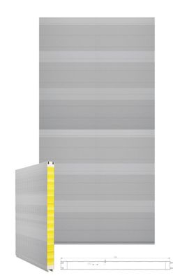 Waterproof Customized Rockwool Insulated Board 0.4mm-0.8mm Steel For Modern Design