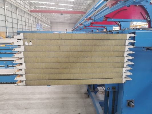 Noise Reduction Sandwich Panel Mineral Wool Energy Efficient For Building Projects