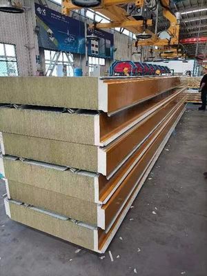 Superior Fireproof Rockwool Roof Panels Insulation Light Weight Easy Install