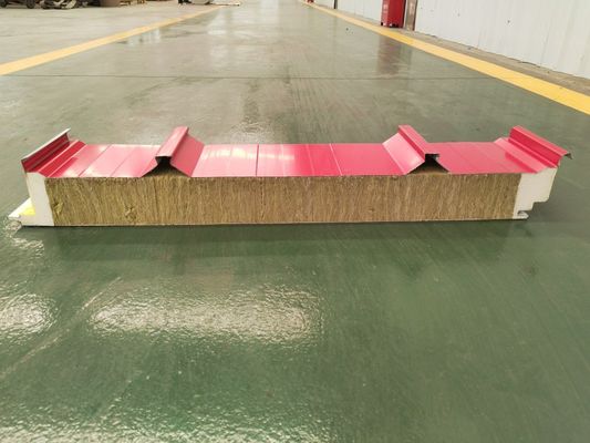 1000mm Mineral Wool Sandwich Panel Soundproof