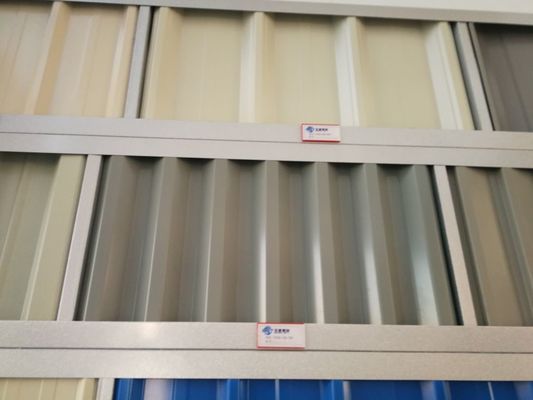 Customized Profiled Metal Sheeting Roofing Panel Prefabricated 0.3-3mm