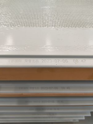 Soundproof Acoustic Sandwich Panel Rockwool Glass Wool Sound Absorbing Thickness 80mm
