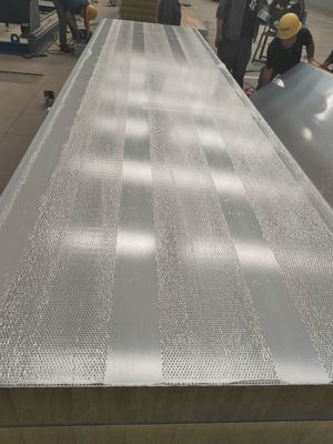 Polyurethane Edge Rock Wool Acoustic Panel Soundproof Customized For Warehouses