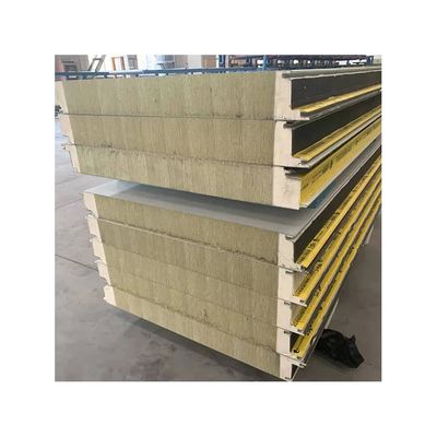 Customized Length mineral wool sandwich panel For Acoustic Insulation