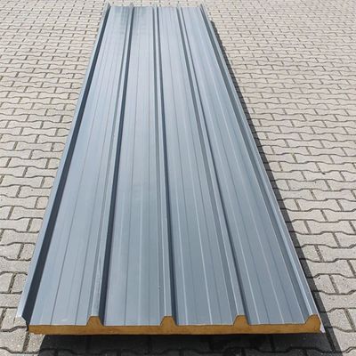 Thermal Acoustic Insulation Sandwich Panel Rockwool Soundproof Prefabricated Pu Foam