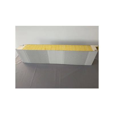 Customized Length 80mm Glasswool Sandwich Panel Thermal Insulation