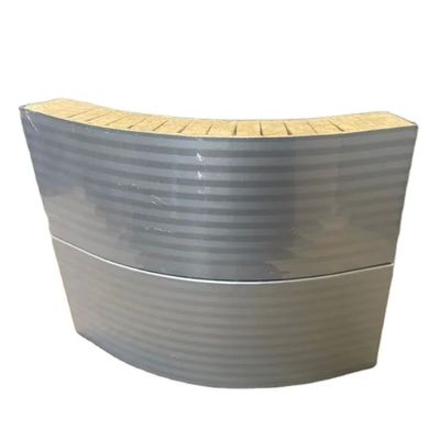 Customized RAL Color Modern Design Waterproof Rockwool Sandwich Panel For Construction Insulation In Office Or