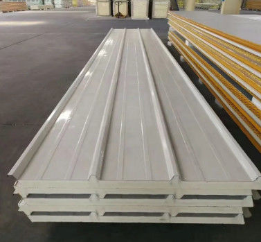 Building Materials Lightweight Thermal Insulation Corrugated Board Design Roof PU Sandwich Panel