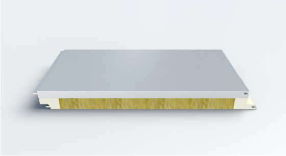 Polyurethane Foam Panel Sandwich Rockwool Modern Heat Insulation