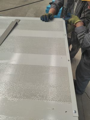 Soundproof Acoustic Sandwich Panel Rockwool Glass Wool Sound Absorbing Thickness 80mm