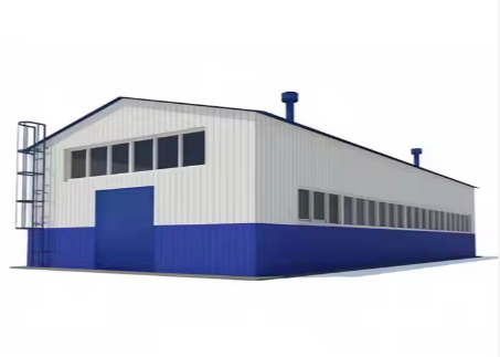 Hot verkopen geprefabriceerde industriële staalstructuur workshops en planten stalen bouwmagazijn