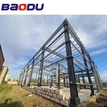 Hot Dip Galvanisatie Modulaire Staalopslag Ontworpen voor waterdichte duurzaamheid Industrieel Prefab Residentieel Commercieel Staalstructuur Prefab schoolgebouw