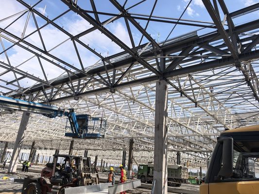 Modulaire bouwstaalfabriek voor mechanische verwerking Ankerboutsets Aangepaste baaibreedte Volledige technische documentatie