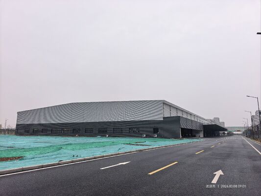 Hoogwaardig magazijn voor staalconstructies/industriële staalconstructies