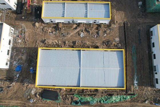 Draagbare gedemonteerde metalen bouwset industriële werkplaats vrachtopslag huis fabriek showroom buitenmateriaal stapelwerf