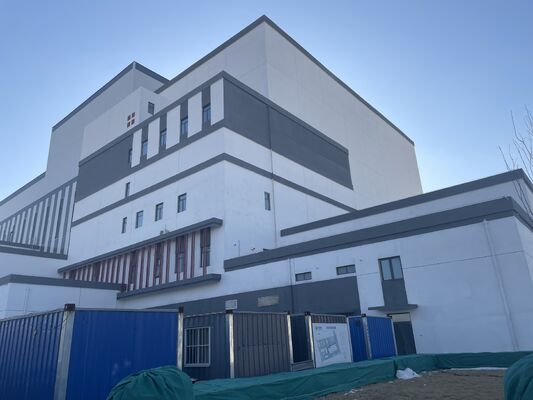 1000 vierkante meter geprefabriceerd thermisch verzinkt frame Logistiek Workshop Industrieel gebouw Commercieel gebouw Stalen structuurmagazijn